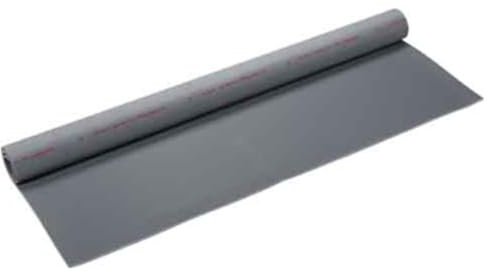 WETEC Isoliermatte, oben gerieft, 50.000 V, 1,0 x 1,0 m, Stärke 4,5 mm (Abdeckmatte VDE-Matte Standortisolierung Gummimatte Isolierstandmatte Matte Schutzmaterial Schutzvorrichtung Standmatte)