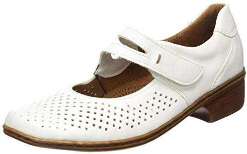 Jenny Damen Rhodos 2252705 Slipper , Weiß (Weiss 75) , 38.5 EU (5.5 UK)