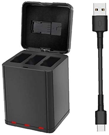 Casecover 3 in 1 Battery Port Charger Usb Charging Box for Tello Drone Battery