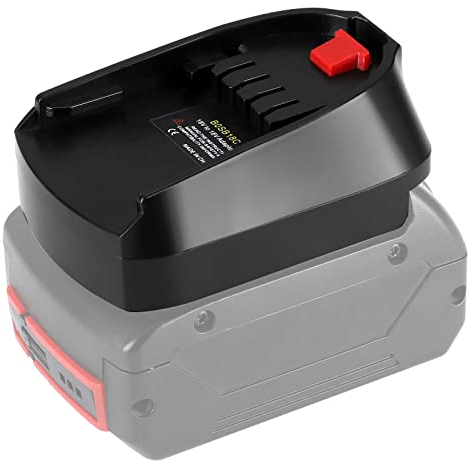 EID Battery Adapter for Bosch GBA 18V Lithium Battery BAT607 BAT609 BAT610 BAT618 BAT619 Convert to Work for Bosch 18V PBA PSB PSR Home and Garden Battery Tool Converter