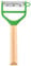 Opinel T-Duo Wooden Peeler in Green for Peeling Vegetables and Preparing Juliennes 254620