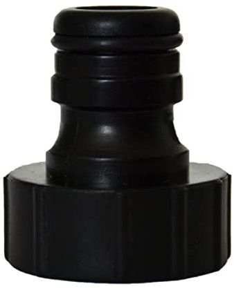 Jardibric - Raccord Gros Débit Ø26x34 pour Nez de Robinet - Connecteur Idéal pour un Flux d'Eau Important et un Arrosage Efficace de Votre Jardin