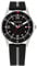 Tommy Hilfiger Montre à Mouvement à Quartz Trois Aiguilles pour la Jeunesse avec Bracelet en Silicone Noir - 1720034