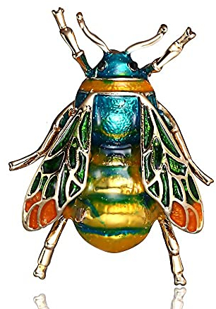 Equirider Abeille Insecte Broches Serpent Dauphin Hibou Éléphant Grenouille Scorpion Émail Épingles Bohême Strass Cadeaux Bijoux