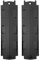 Universal Flavorizer Bar, Rechange en Acier Inoxydable de 37 cm pour Plaque de Flamme Plaque Chaleur Barbecue Couvercle de Brûleur (Noir*2Pcs)