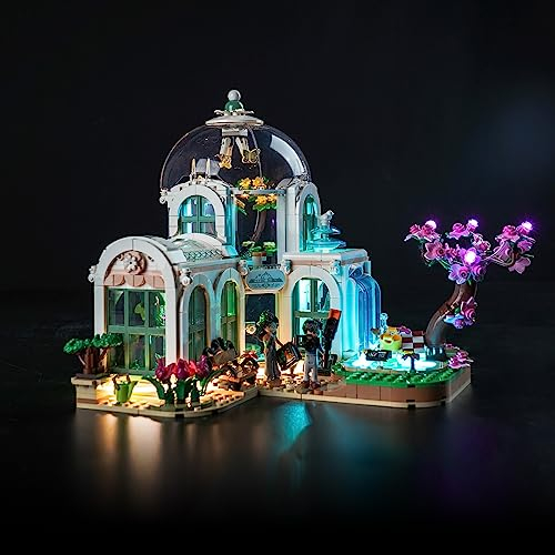 LocoLee Led Licht Set Kompatibel mit Lego Botanischer Garten, Led Beleuchtungs Set Compatible with Lego 41757 Friends Botanischer Garten - Nur Lichter Set, Kein Modell (Standard Version)