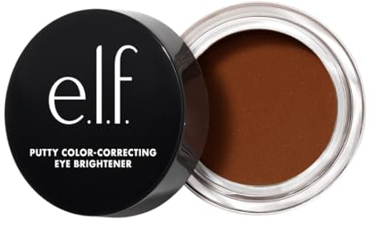 e.l.f. Putty Color-Correcting Eye Brightener, mittlere Deckkraft, aufhellender & feuchtigkeitsspendender Farbkorrektor für die Unteraugenpartie, vegan & frei von Tierversuchen, Rich