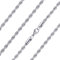 Ardú Mens Rope Chain - 18 inch, 4mm Stainless Steel | Waterproof & Tarnish Resistant | Heavy Jewellery for Men