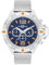 Spears & Walker Herren Uhr analog Quarzwerk Chronograph mit Edelstahl Armband Silber 10070245