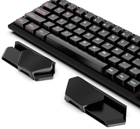 YaGee Handballenauflage für Tastatur, Magnetische schwebende Handgelenkstütze zur Anti-Ermüdung, Ergonomische Karpaltunnelsyndrom Wrist Rest Set für Büro und Spiele