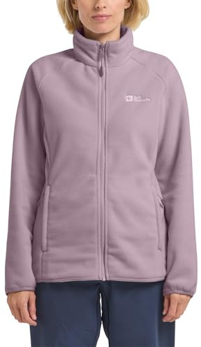 Jack Wolfskin Moonrise FZ W Giacca di Pile, Wild Blossom, M Donna