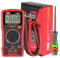 Yiko Multimeter Digital,Multitester NCV,Voltmeter Ohmmeter Amperemeter TRMS 4000 Counts, Manuell und Auto-Range, Misst Spannung, Strom, Widerstand, Durchgang, Frequenz, Dioden, Mit Spannung Test Stift