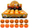 DAGLLGEW 12 PCs Stressspielzeug Kürbis Halloween Spielzeug zur Linderung von Ghost Lindering Stress Party bevorzugt sensorische weiche Flexible Squeeze Spielzeuge für Erwachsene Kinder