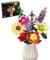 Flowers Bouquet Building Set, 861 PCS Botanical Collection Decorative Artificial Flowers Plant, Gift for Kids, Adults, Girls, Women on Valentines, Mother's Day, Birthday, Christmas Holiday