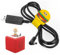 Mellbree 1,5m Ladekabel für Toniebox mit Kabelschneider - Kompatibles Ersatzladegerät für den Tonie Box-Audioplayer (USB auf DC, Schwarz)