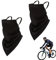 2 Stücke Halbe Sturmhaube Motorrad,Ear Loops Motorrad Maske,Halswärmer Motorrad Halstuch mit Ohrschlaufen,Winter Herren Skimaske,Schlauchschal Damen,Fahrrad Multifunktionstuch,Sport Mundschutz Kinder