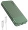 NOBIS Batterie Portable 10,000 mAh, Chargeur Portable 25W, Batterie Externe à Charge Rapide avec écran LED Powerbank, Entrée et Sortie USB-C pour Phone 16/15/14/13/12, (Vert, 10000)