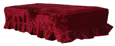 Sefdrert Piano Bench Cover Gold Velvet Piano Double Bench Cover Dust-Proof Thickened Piano Bench Cover Guzheng Piano BenchCover,C