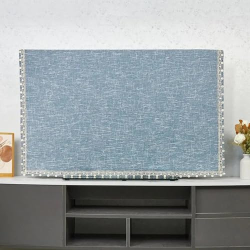 Outdoor-Tv-Abdeckung,TV Bildschirmabdeckungen,Hülle Bezug Für Fernsehen,Universelle TV-Schutzhülle Für Den Umzug,Staubdichte Abdeckung Für LCD-Ledflachbildfernseher Dekor C,28in(W68*H43cm)