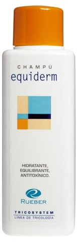 Equiderm Anti-Schuppen-Shampoo, feuchtigkeitsspendend, reinigend und beruhigend, für empfindliche Kopfhaut, für den täglichen Gebrauch