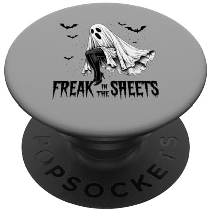 Freak in The Sheets Geisterkostüm Halloween Lustig Erwachsene PopSockets Klebender PopGrip