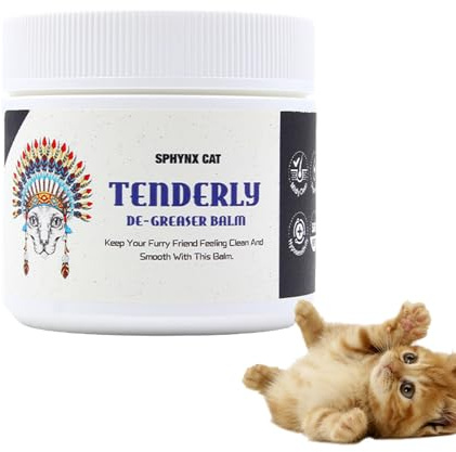 Katzenpflege,Beruhigende Hautreinigung Für Katzen - Creme Feuchtigkeitsspendendes Shampoo 500G für Schwanzbad, Ohrenpflege, tägliche Hygiene und Pflege von Kätzchen und Katzen mit schwarzem