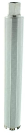 Diamant-Bohrkrone Laser Allround Turbo Ø 65 mm Nutzlänge 400 mm Aufnahme UNC 1 1/4