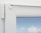Gardinenstange Eleganz ausziehbar Messing (Nickel matt) für Fensterdicke 15-20mm (80-120cm ausziehbar)