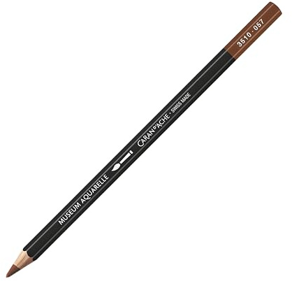 Caran d'Ache Museum Aquarelle Pencil, Chestnut (3510.057)