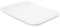 Villeroy & Boch WC-Sitz Slimseat LINE Venticello 9M80 454,00x46,00x379,00mm Weiß Alpin, 9M80S101