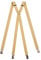 Olata Klassische X-förmige Hosenträger mit Clips – 2 cm breit. Hellcreme