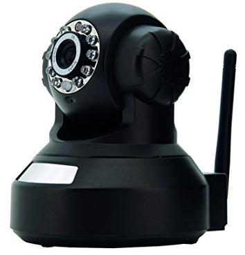 Global Accessories IP Camera Motion - Plug & Play - For Indoor Home Office Care-home Use - PAN/TILT/ZOOM - With Motion Detector and Two-Way Communication