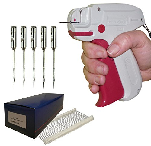 Etikettierpistole Set: Heftpistole Banok 503 X + 10.000 Heftfäden 40 mm Fein + 5 Nadeln Fein | HUTNER