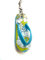 DIVERFON Colgante Chancla Lila Topos (Surf)