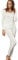 Liang Rou Women's Crew Neck Top & Bottom Ultra Thin Thermal Underwear Set Off-White XX-Large