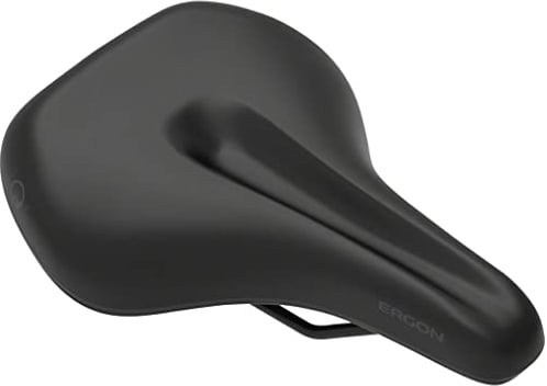 Ergon – SC Core Fahrradsattel | City, Touring | Frauen | Medium/Large | Schwarz/Grau
