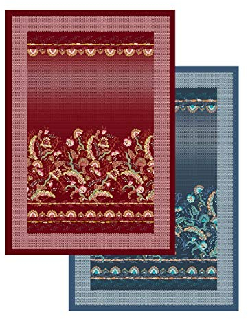 Bassetti Plaid CIVITA R1 rot 135X190 cm