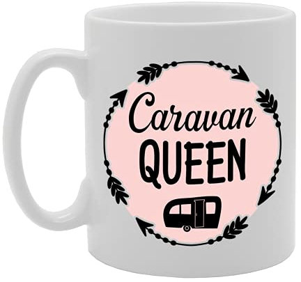 Coralgraph Inc MG5210 Caravan Queen Novelty Gift Printed Tea Coffee Ceramic Mug