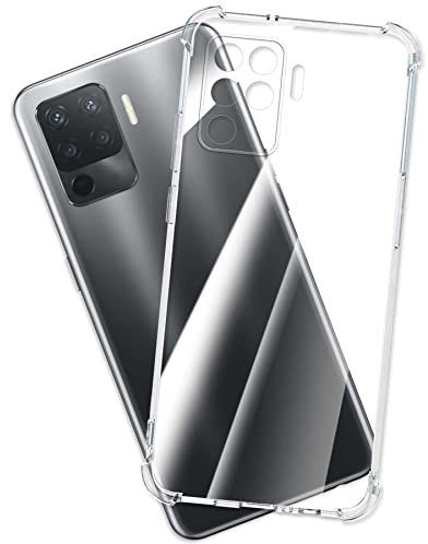 mtb more energy® Case Soft Armor kompatibel mit Oppo Reno5 Lite - verstärkte Ecken - Kameraschutz - 1,5mm TPU - Schutz-Hülle Cover Handyhülle