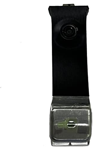 HUAYUWA Hard Replacement Bands Compatible for Samsung Galaxy Gear SM-V700, Black Watchband Bracelet Strap with Horn and Camera for Samsung Gear V700 Smartwatch Accessories