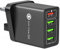 Fast Charger Plug USB Charger – Ultra Fast 4 Port Multi USB Plug Adaptor UK – 33W Quick Charge 3.0 Wall Charger Adapter Plug UK – Phone Charger Plug Fast Charging for iPhone, Samsung, iPad and more