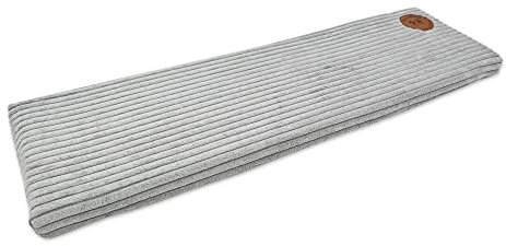 Z4L WauWau Haustier Fensterbank Cleo 70cm x 20cm Grau Streifen (Größe M)