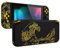 eXtremeRate Coque Remplacement avec Boutons Complete pour Nintendo Switch, Etui pour Switch Console Joycons-The Great Golden Wave Off Kanagawa Noir