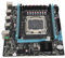 Dpofirs Scheda Madre X99 ATX, Scheda Madre per PC da Gioco DDR4 a 4 Canali, Alimentazione Multifase con Scheda di Rete 1000M, Scheda Madre NVME M.2 PCIe 16X Gen 3.0 SATA3.0 per Computer