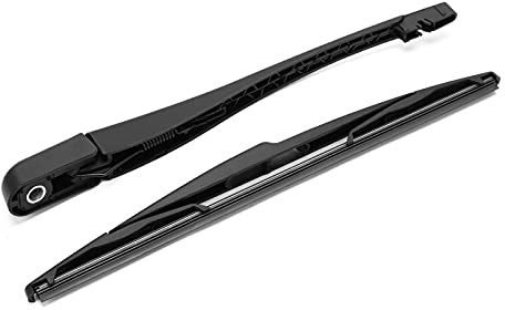 Brazo Y Escobilla Limpiaparabrisas Trasero 6429R2 Compatible Con 106 206 206+ Repuesto Duradero Y Silencioso Con Goma Recubierta De Grafito Y Tratamiento Envejecimiento