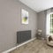 Sky bathroom | 600x1003mm - Modern Anthracite Horizontal Double Panel Oval Column Radiator Central Heating Designer Radiator