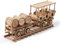 Hallisun 3D Holzpuzzle für Erwachsene, Weinfass LKW 3D Holzpuzzle Mechanischer Modellbausatz, DIY Weinfass LKW Bausatz, Vintage BAU Bastelset, DIY Weihnachtsgeburtstagsgeschenke, 278 Teile