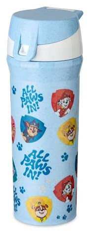 Koziol STAN 0,5 GROW PAW PATROL Trinkflasche 500 ml | für Kinder | biozirkulärer Kunststoff, robust, leicht, wiederverwendbar, spülmaschinengeeignet | Schule, Kindergarten, Kita (organic sky blue)