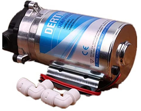 Water Filter System, 400gpd Diaphragm Pump 36VDC RO Booster High Pressure Pump Vacuum Water Filter Parts For Reverse Osmosis System Pressure Increase