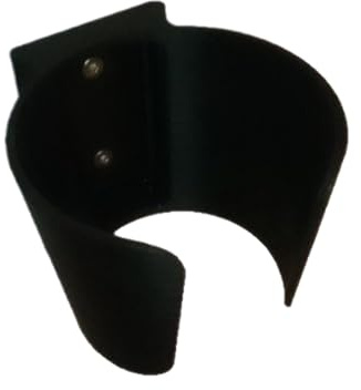 Jvjggag Support mural pour aspirateur - Support de rangement robuste - Pour garage, placard, balai, serpillère - 11 x 9 cm